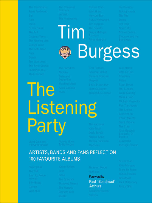 Title details for The Listening Party by Tim Burgess - Wait list